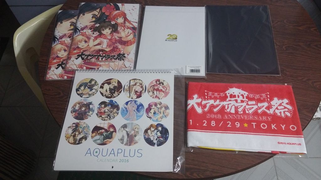 151208]到貨物品 ARRIVED GOODS Y [大AQUAPLUS祭物販] | SATURN